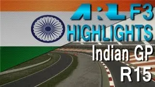 F1 2012 | ARL F3 - S6 Round 15 - Indian Grand Prix (Commentary)