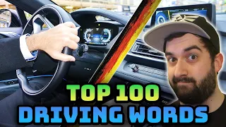 Top 100 essential German words for driving rules, traffic, road signs, cars and more! | Daveinitely