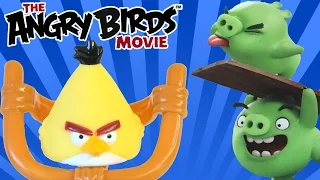 Angry Birds attack Bad piggies / McDonalds Happy Meal 2016 / Энгри Бердс / Kids channel SanSanychTV