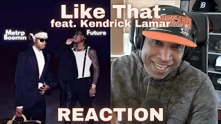 Future & Metro Boomin "Like That" feat. Kendrick Lamar (REACTION)