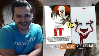 TE LO RESUMO ASI NOMAS - IT (1990) VS IT (2017) - PEJEREACCION