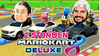 Wir spielen 2H Super Mario Kart! mit Kaan, Lena und Tom!