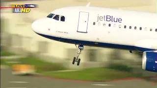 JetBlue plane makes emergency landing at LAX (Flight 292)