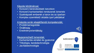 Műszaki diagnosztikai és karbantartó szakmérnök képzés az SZTE Mérnöki Karán