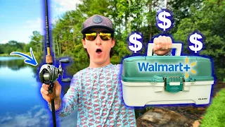 I Bought The Most EXPENSIVE Walmart Tackle Box (Worth It?)