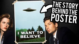 The EPIC Story behind the 'I WANT TO BELIEVE' Poster & it's link to Billy Meier's UFO's!