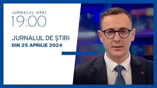 Jurnalul orei 19:00, 25.04.2024