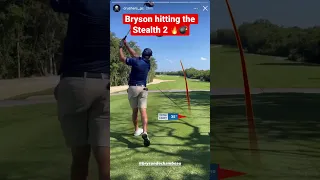 Bryson using the new Stealth 2 this week 🔥 #golf #golfvideos #stealth2 #brysondechambeau #livgolf