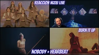Reaction to NiziU Nobody + Heartbeat (Burn It But Concert 2022)