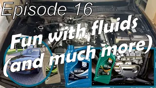 Episode 16 - Project Lexus LS400: Oil change(s) - Fun with fluids