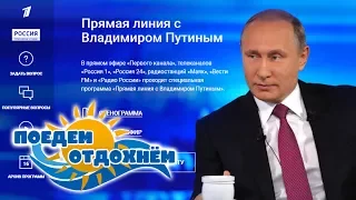 Вопрос Президенту РФ Владимиру Владимировичу Путину