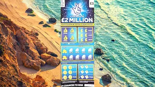 Scratchin' Mondays 5 - £5 - £2 MILLION Blue Scratch Card - National Lottery