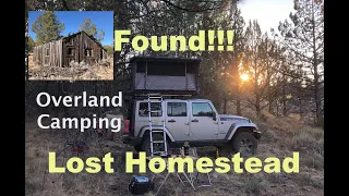 Overland Camping Adventure - Search for the Lost Homestead of Poison Creek