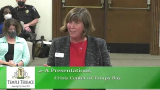 Temple Terrace City Council Meeting 2-16-21