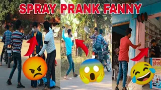 WHITE SAUCE LEAKAGE PRANK AGAIN 😂 || SPRAY PRANK REACTION 😱 || #fannyvideo #viralprank #viralcomedy