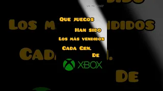 🔴JUEGOS más VENDIDOS de cada XBOX🎮🤑🤑🤑 #shorts #halo #gaming #xbox #microsoft #xbox360 #xboxseriesx