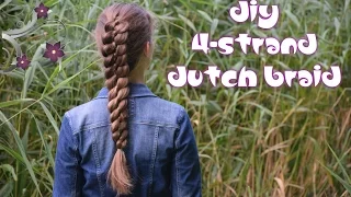 How to: 4-strand Dutch Braid | Yiyayellow Hairstyles