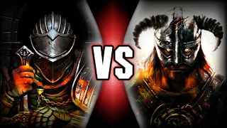 Fanmade Hyped Death Battle Trailer:Dragonborn Vs The Chosen Undead (Skyrim/Dark Souls)