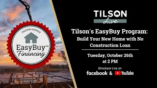 Build Your Home with No Construction Loan - October 26, 2021