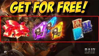 SO MANY FREE Ways to Get Shards, Books and Gems! | Raid Shadow Legends