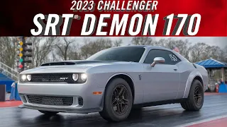 New Dodge Challenger SRT Demon 170 – Wildest Muscle Car with 1,025 hp