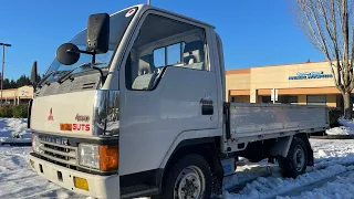 SOLD: 1993 Mitsubishi Canter 4X4, MT5, diesel 2.7L 4DR7, 1500kg load capacity RHD JDM