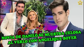 ANGELIQUE y DANILO CARRERA se muestran muy acaramelados, la novia del actor está celosa?