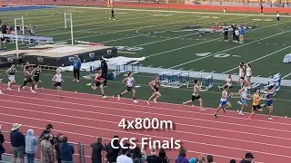 2024 CCS Finals 4x800m