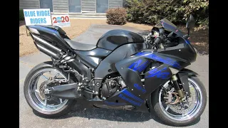2006 Kawasaki ZX10R with Toce slip on exhaust