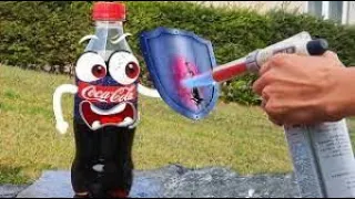 Science Experiments - 600 Degree Heat Gun vs Coca Cola, Jelly, Samsung Galaxy | Woa Doodland