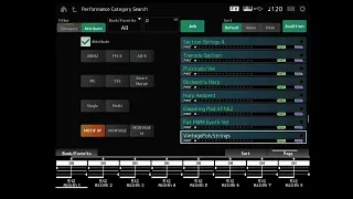 Yamaha Montage M Demo - Strings