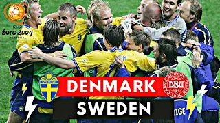 Denmark vs Sweden 2-2 All Goals & Highlights ( UEFA Euro 2004 )