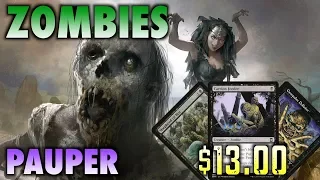 MTG- How To Build Pauper Zombies - A $13.00 Magic: The Gathering Deck!