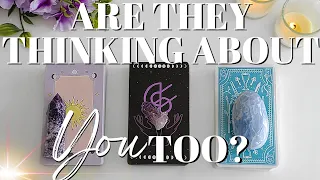 Do They Think About You Too? 💕🤔💭PICK A CARD | Timeless Tarot Card Love Reading