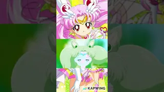 Green Sailor Chibi Moon Transformation Edit
