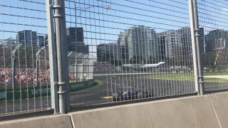 2017 Formula 1 Albert Park Start- Turn 11/12