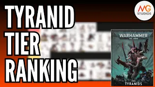 10th Edition Tyranid Codex Tier Ranking | Warhammer 40k 10th Ed