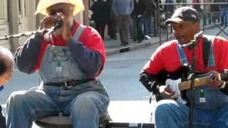 Blues singers- With Grandpa Elliot- New Orleans, Louisiana