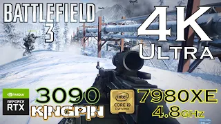 Battlefield 3 Multiplayer | 4K Ultra Settings | RTX 3090 Kingpin Edition | i9 7980XE