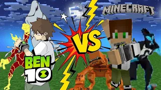 Minecraft : Ben10 classic vs Ben10 ( Omni R v0.1 )