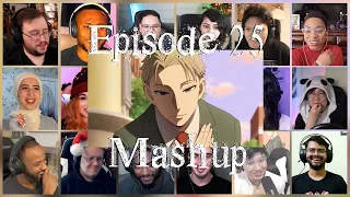 Spy x Family Episode 25 Reaction Mashup | スパイファミリー