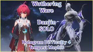 【UL32】S2 Danjin No Damage Taken Solo Diff 4 Hologram - Tempest Mephis!