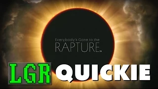 LGR - Everybody's Gone to the Rapture - PS4 Game Review
