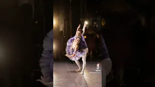 Isabella Padilla and Slawek Wozniak - Master Ballet Academy #ballet #shorts #pirouettes #ballerina