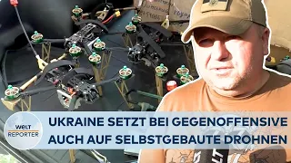 DIY-DROHNEN IM KRIEG: Bauer versorgt die ukrainische Armee mit selbstgebauten Kriegswaffen