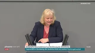Bundestagsdebatte zur Grundrente am 02.07.20