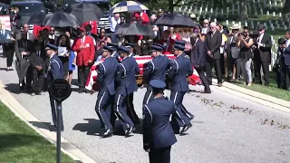 AFNOW - Tuskegee Airman Brig Gen Charles McGee Arlington National Cemetery Interment