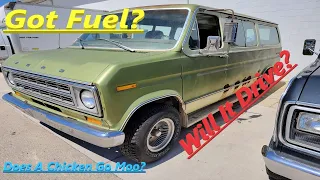 Will This Junkyard Rescued 1976 Ford Econoline Run and Drive?