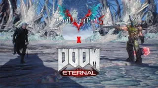 What if Doomguy was in Devil May Cry 5?