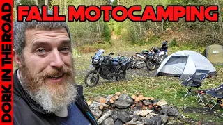 Fall Moto Camping Trip With Friends on My 2022 Kawasaki KLR 650 Adventure